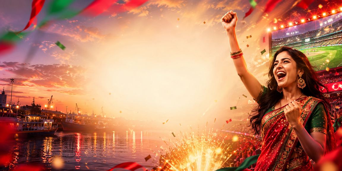 খুলনায় pkbd ক্রিকেট জ্যাকপটে অংশ নিচ্ছেন একজন উৎসাহী দর্শক